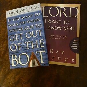 Inspirational Book Set by John Ortberg and Kay Arthur